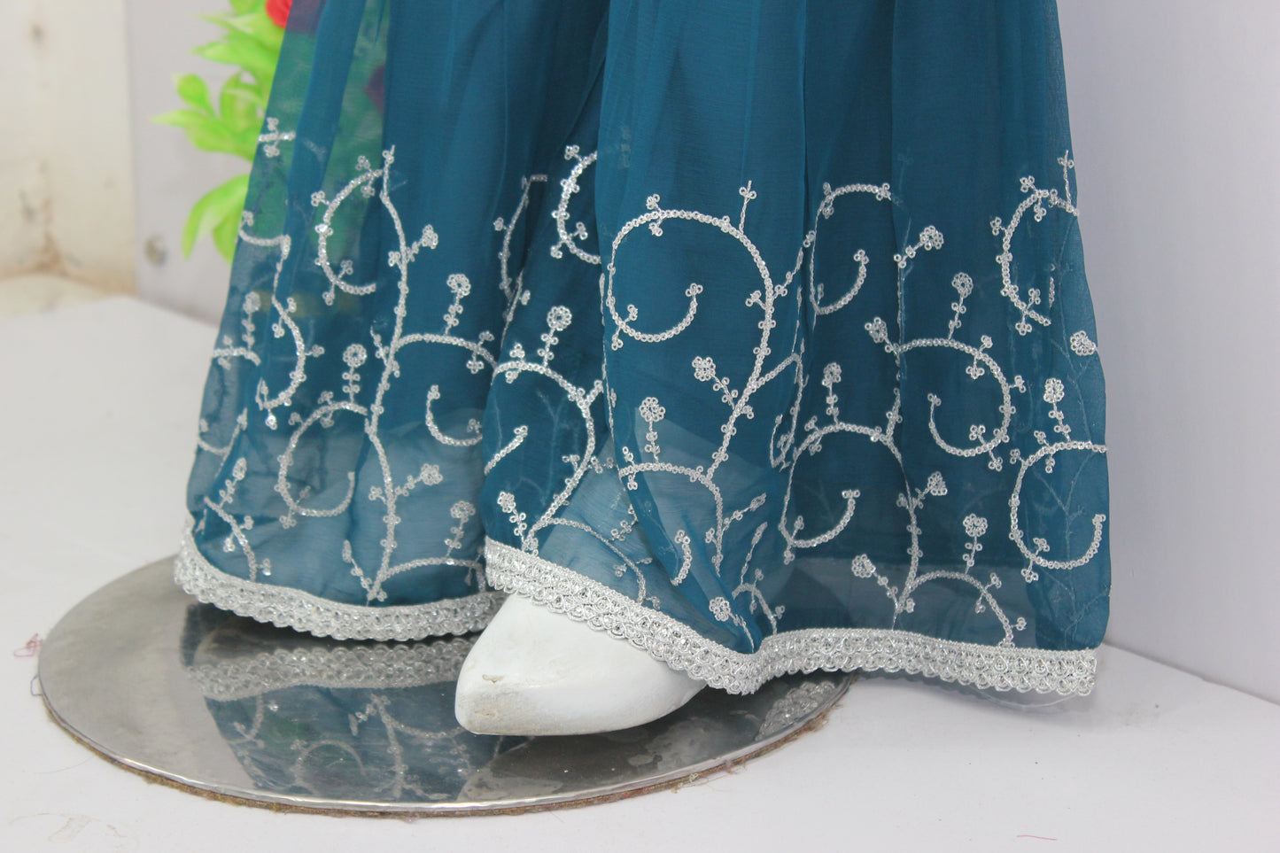Handmade Embroidered 3 Piece Dress